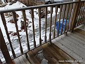UK Deck Railings - How to build a removable deck railing