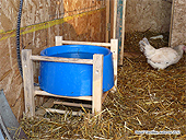 Heated Waterer for Poultry Coop