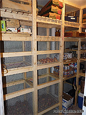 Shelving Cold storage room - Cold Room Shelves Building Idea